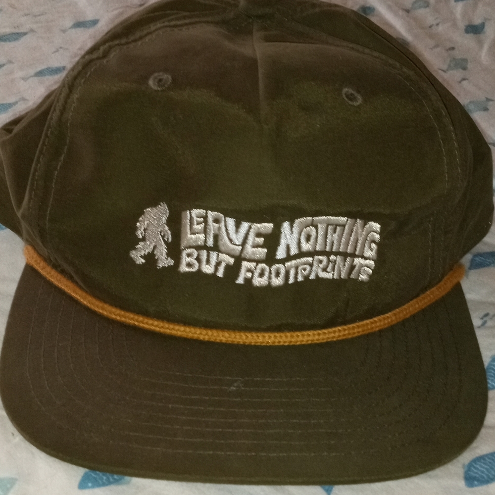 Leaving nothing but footprints trucker hat by Richardson Outdoors